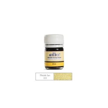 Artdeco Metalik Sarı 223 25 ml Kumaş Boyası