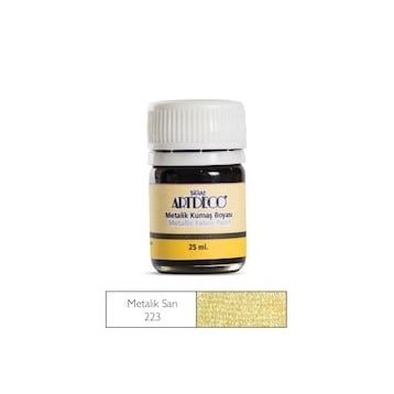 Artdeco Metalik Sarı 223 25 ml Kumaş Boyası