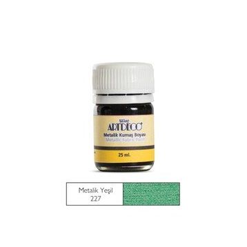 Artdeco Metalik Yeşil 227 25 ml Kumaş Boyası
