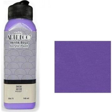 Artdeco Mor 3608 75 ml Akrilik Boya