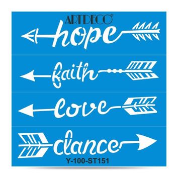 Artdeco Oklar 151 30x30 cm Stencil