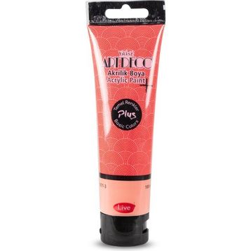 Artdeco Plus Kırmızı 417 100 ml Tüp Akrilik Boya