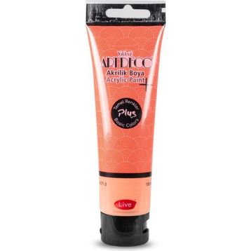 Artdeco Plus Kızıl 414 100 ml Tüp Akrilik Boya