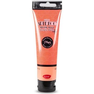 Artdeco Plus Kızıl 414 100 ml Tüp Akrilik Boya