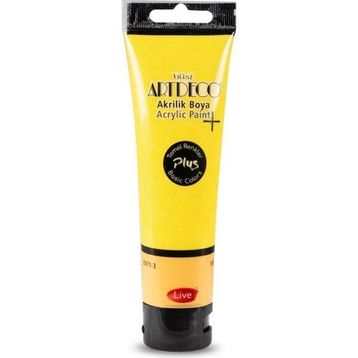 Artdeco Plus Sarı 405 100 ml Tüp Akrilik Boya