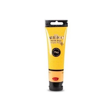 Artdeco Plus Sarı 408 100 ml Tüp Akrilik Boya