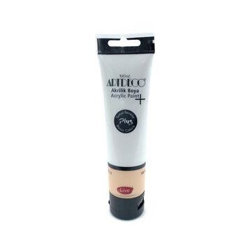 Artdeco Plus Titanyum Beyazı 502 Metalik 100 ml Akrilik Boya