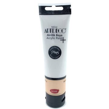 Artdeco Plus Titanyum Beyazı 502 Metalik 100 ml Akrilik Boya