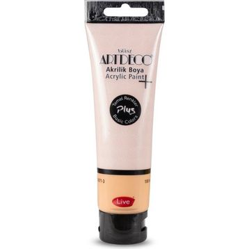 Artdeco Plus Toz Pembe 433 100 ml Tüp Akrilik Boya