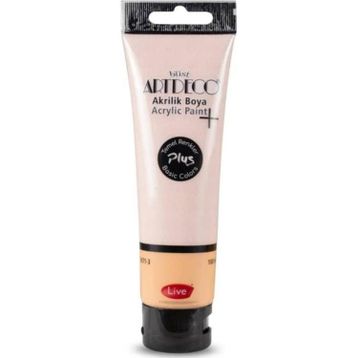 Artdeco Plus Toz Pembe 433 100 ml Tüp Akrilik Boya