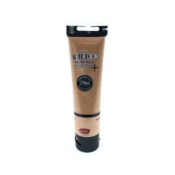 Artdeco Plus Tüp Altın Kahve 482 Metalik 100 ml Akrilik Boya