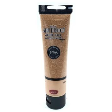 Artdeco Plus Tüp Altın Kahve 482 Metalik 100 ml Akrilik Boya