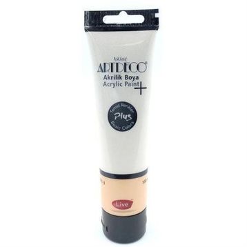 Artdeco Plus Tüp Çinko Beyazı 501 Metalik 100 ml Akrilik Boya