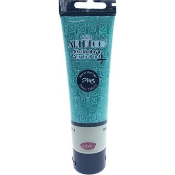 Artdeco Plus Tüp Derin Yeşili 465 Metalik 100 ml Akrilik Boya