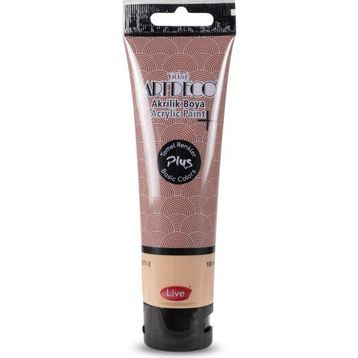 Artdeco Plus Tüp Kızıl Kahve 488 Metalik 100 ml Akrilik Boya
