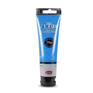 Artdeco Plus Tüp Mavi 443 Metalik 100 ml Akrilik Boya