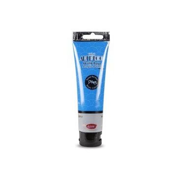 Artdeco Plus Tüp Mavi 443 Metalik 100 ml Akrilik Boya