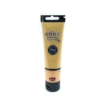 Artdeco Plus Tüp Napoli Sarısı 475 Metalik 100 ml Akrilik Boya