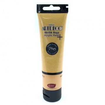 Artdeco Plus Tüp Napoli Sarısı 475 Metalik 100 ml Akrilik Boya