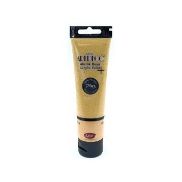 Artdeco Plus Tüp Napoli Sarısı 475 Metalik 100 ml Akrilik Boya