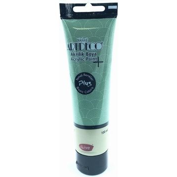 Artdeco Plus Tüp Oksit Krom 472 Metalik 100 ml Akrilik Boya