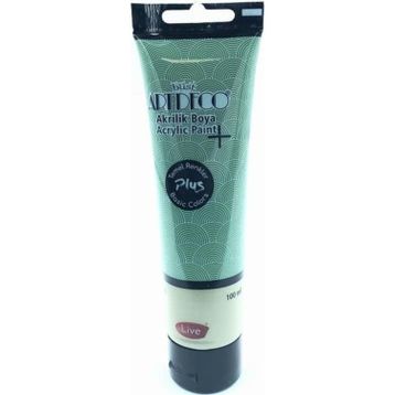 Artdeco Plus Tüp Oksit Krom 472 Metalik 100 ml Akrilik Boya
