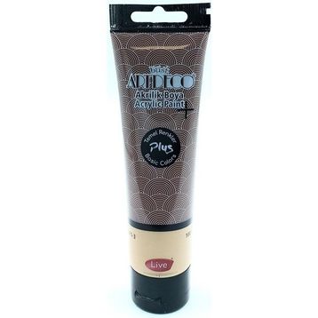 Artdeco Plus Tüp Toprak Kahve 486 Metalik 100 ml Akrilik Boya