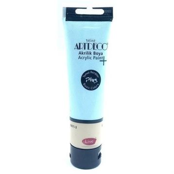 Artdeco Plus Tüp Toz Mavi 440 Metalik 100 ml Akrilik Boya