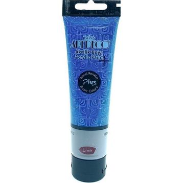 Artdeco Plus Tüp Ultramarine 445 Metalik 100 ml Akrilik Boya