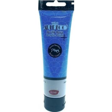 Artdeco Plus Tüp Ultramarine 445 Metalik 100 ml Akrilik Boya