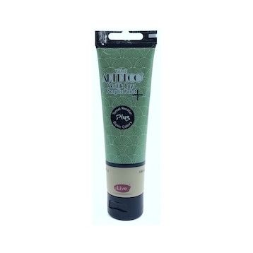 Artdeco Plus Tüp Zeytin Yeşili 470 Metalik 100 ml Akrilik Boya