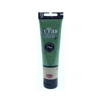 Artdeco Plus Tüp Zeytin Yeşili 470 Metalik 100 ml Akrilik Boya