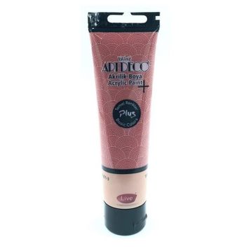 Artdeco Plus TüpOksit Kırmızı 490 Metalik 100 ml Akrilik Boya