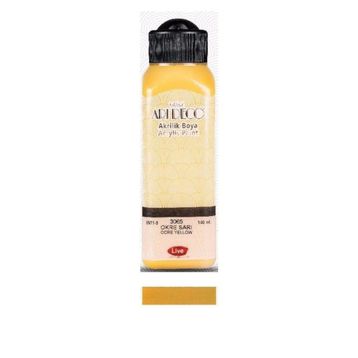 Artdeco Sarı 140ml Akrilik Boya