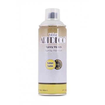 Artdeco Saten Su Bazlı 400 ml Sprey Vernik