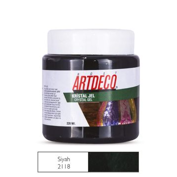Artdeco Siyah 220 ml Kristal Jel