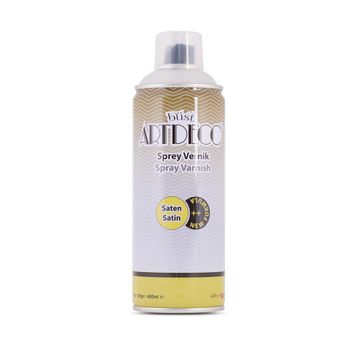 Artdeco Sprey Vernik 400 ml. SATEN (YARI MAT)