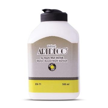 Artdeco Su Bazlı Mat Vernik 500ml