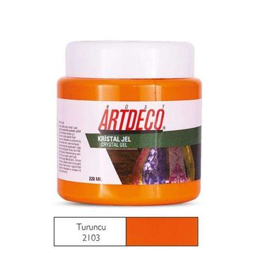 Artdeco Turuncu 220 ml Kristal Jel