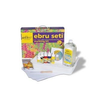 Artdeco Y-016 Es-2 5 Renk Ebru Başlangıç Seti
