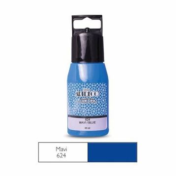 Artdeco Y-042C-624 Mavi 60 ml Boyutlu Boya