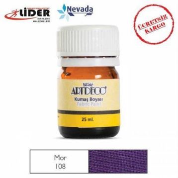 Artdeco Y-070A-3608 Mor 25 ml Akrilik Boya