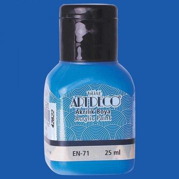 Artdeco Y-070A-3610 Mavi 25 ml Akrilik Boya