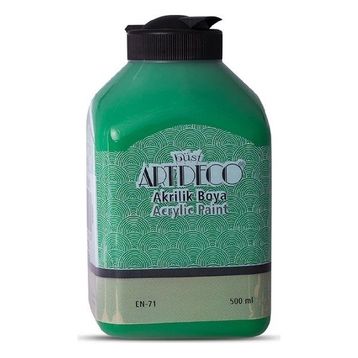 Artdeco Y-070L-3612 Yeşil 500 ml Akrilik Boya