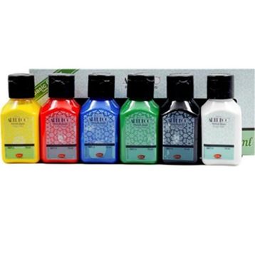 Artdeco Y-118I-AS2 6x75 ml Pastel Renkler Parmak Boyası Seti
