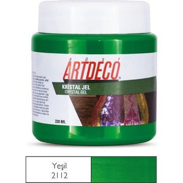 Artdeco Yeşil 220 ml Kristal Jel