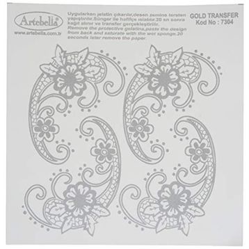 Artebella 16x16 cm 7304S Silver Transfer