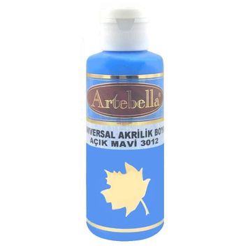 Artebella 30120130 130 cc Açik Mavi Universal Akrilik Boya