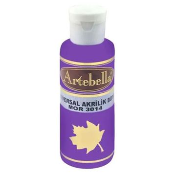Artebella 3014 Mor 130 cc Akrilik Opak Boya
