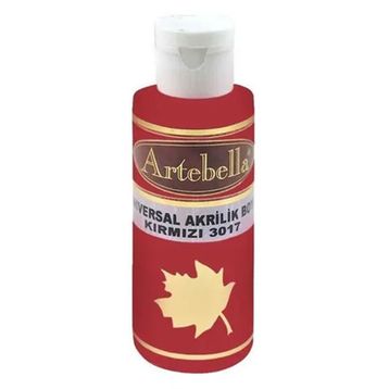 Artebella 3017130 Kırmızı 130 ml Akrilik Boya
